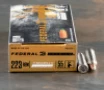 20rds     223 Rem Federal 55gr  Trophy Copper Ammo