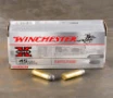 50rds - 45 Long Colt Winchester Cowboy 250gr  Lead Flat Nose Ammo