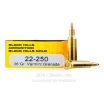 Black Hills Ammunition 22-250 Rem  Ammo - 20 Rounds of 36 Grain   