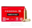 Federal American Eagle 30 Carbine Ammo - 500  Rounds of 110 Grain   