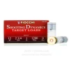 Fiocchi 12 Gauge Ammo - 25 Rounds of 1 oz   9 Shot Ammunition