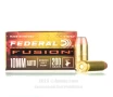 Federal Fusion 10mm Ammo - 20 Rounds of 200 Grain Bonded SP Ammunition