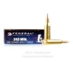 Federal 243 Win Ammo - 20 Rounds of 80 Grain SP Ammunition