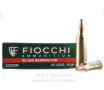 Fiocchi 22-250 Rem Ammo - 20 Rounds of 55 Grain PSP Ammunition