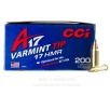 CCI 17 HMR  Ammo - 200 Rounds of 17 Grain Polymer Tip Ammunition