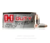 Hornady Critical Duty 9mm  P Ammo - 25 Rounds of 135 Grain JHP