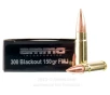 Ammo Inc  300 AAC Blackout Ammo - 20 Rounds of 150 Grain FMJ   