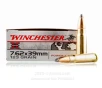 Winchester Super-X 7 62x39 Ammo - 20 Rounds of 123 Grain SP Ammunition