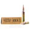 Winchester USA 5 56x45 Ammo - 1000 Rounds of 55 Grain FMJ M193   