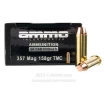 Ammo Inc  357 Magnum Ammo - 50 Rounds of 158 Grain TMJ Ammunition