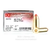 Hornady 45 Long Colt Ammo - 20 Rounds of 225 Grain FTX Ammunition
