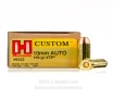 Hornady 10mm Ammo - 20 Rounds of 155 Grain JHP Ammunition