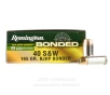 Remington Golden Saber Bonded 40 S W Ammo - 20 Rounds of 165 Grain   