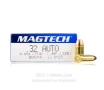 Magtech 32 ACP Ammo - 50 Rounds of 71 Grain JHP Ammunition