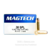 Magtech 38 Special Ammo - 50 Rounds of 158 Grain SJHP Ammunition