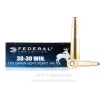 Federal 30-30 Ammo - 200 Rounds of 170 Grain SP Ammunition