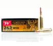 Winchester Copper Impact 243 Win Ammo - 20 Rounds of 85 Grain   