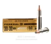 Federal HammerDown 30-30 Ammo - 20 Rounds of 150 Grain Bonded SP   
