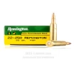 Remington 22-250 Rem Ammo - 20 Rounds of 55 Grain PSP Ammunition