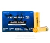 Federal Game Load Upland Hi-Brass 20 Gauge Ammo - 25 Rounds of 3    