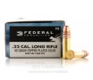 Federal 22 LR Ammo - 500  Rounds of 40 Grain CPRN Ammunition