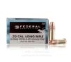 Federal 22 LR Ammo - 500  Rounds of 38 Grain CPHP Ammunition