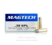 Magtech 38 Special Ammo - 50 Rounds of 158 Grain LSWC Ammunition