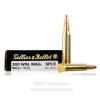 Sellier and Bellot 300 Win Mag Ammo - 20 Rounds of 180 Grain SPCE   