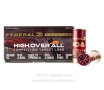 Federal High Over All 12 Gauge Ammo - 25 Rounds of 1-1 8 oz   9   