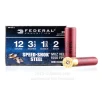 Federal 12 Gauge Ammo - 25 Rounds of 1-3 8 oz   2 Shot Ammunition
