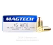 Magtech 45 ACP Ammo - 50 Rounds of 230 Grain FMJ Ammunition