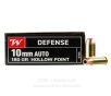 Winchester W Defense 10mm Ammo - 500 Rounds of 180 Grain JHP   