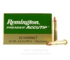 Remington Premier AccuTip-V 22 Hornet Ammo - 50 Rounds of 35 Grain   