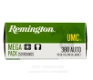 Remington 380 ACP Ammo - 1000 Rounds of 95 Grain MC Ammunition