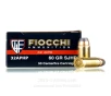 Fiocchi 32 ACP Ammo - 50 Rounds of 60 Grain SJHP Ammunition