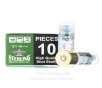 Sterling 12 Gauge Ammo - 10 Rounds of 9 Pellets 00 Buckshot Ammunition