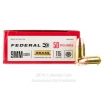 Federal 9mm Ammo - 1000 Rounds of 115 Grain FMJ Ammunition
