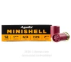 Aguila Minishell 12 Gauge Ammo - 250 Rounds of 5 8 oz   7-1 2 Shot   