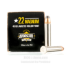 Armscor 22 WMR Ammo - 500  Rounds of 40 Grain JHP Ammunition