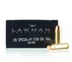 Speer Lawman 38 Special  P Ammo - 1000 Rounds of 158 Grain TMJ   