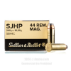 Sellier   Bellot 44 Magnum Ammo - 600 Rounds of 240 Grain SJHP   