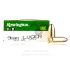 Remington 9mm Ammo - 50 Rounds of 124 Grain FMJ Ammunition
