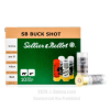 Sellier and Bellot 12 ga Ammo - 250 Rounds of   4 Buck Ammunition