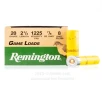 Remington 20 Gauge Ammo - 25 Rounds of 7 8 oz   8 Shot  Lead    