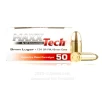 MAXX Tech 9mm Ammo - 50 Rounds of 124 Grain FMJ Ammunition