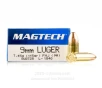 Magtech 9mm Ammo - 50 Rounds of 115 Grain FMJ Ammunition