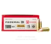 Federal 9mm Ammo - 50 Rounds of 115 Grain FMJ Ammunition