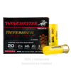 Winchester Defender 20 Gauge Ammo - 10 Rounds of  3 Buck Ammunition