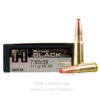 Hornady BLACK 7 62x39 Ammo - 20 Rounds of 111 Grain MonoFlex   