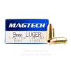 Magtech 9mm Ammo - 50 Rounds of 115 Grain JHP Ammunition